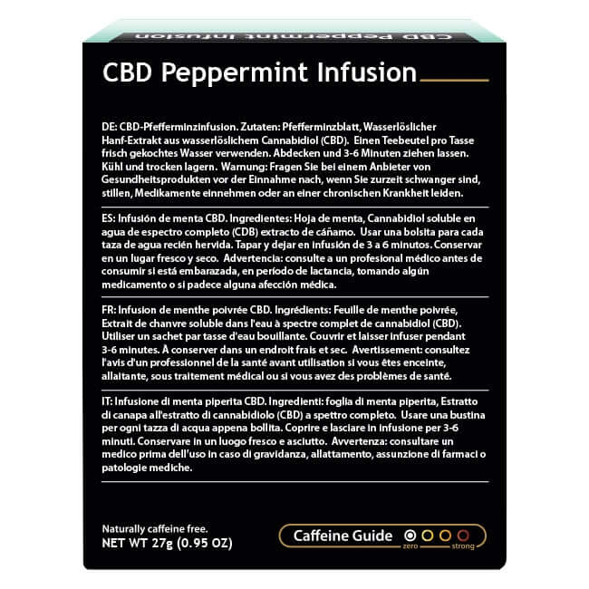 CBD Peppermint Infusion back