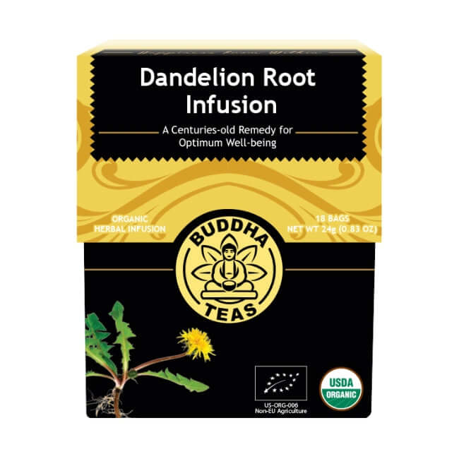 Organic Dandelion Root Infusion front